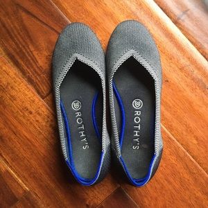 Rothy’s Round Toe Navy Birdseye